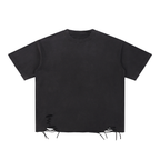 CN Tower Snow Washed Raw-Hem T-Shirt