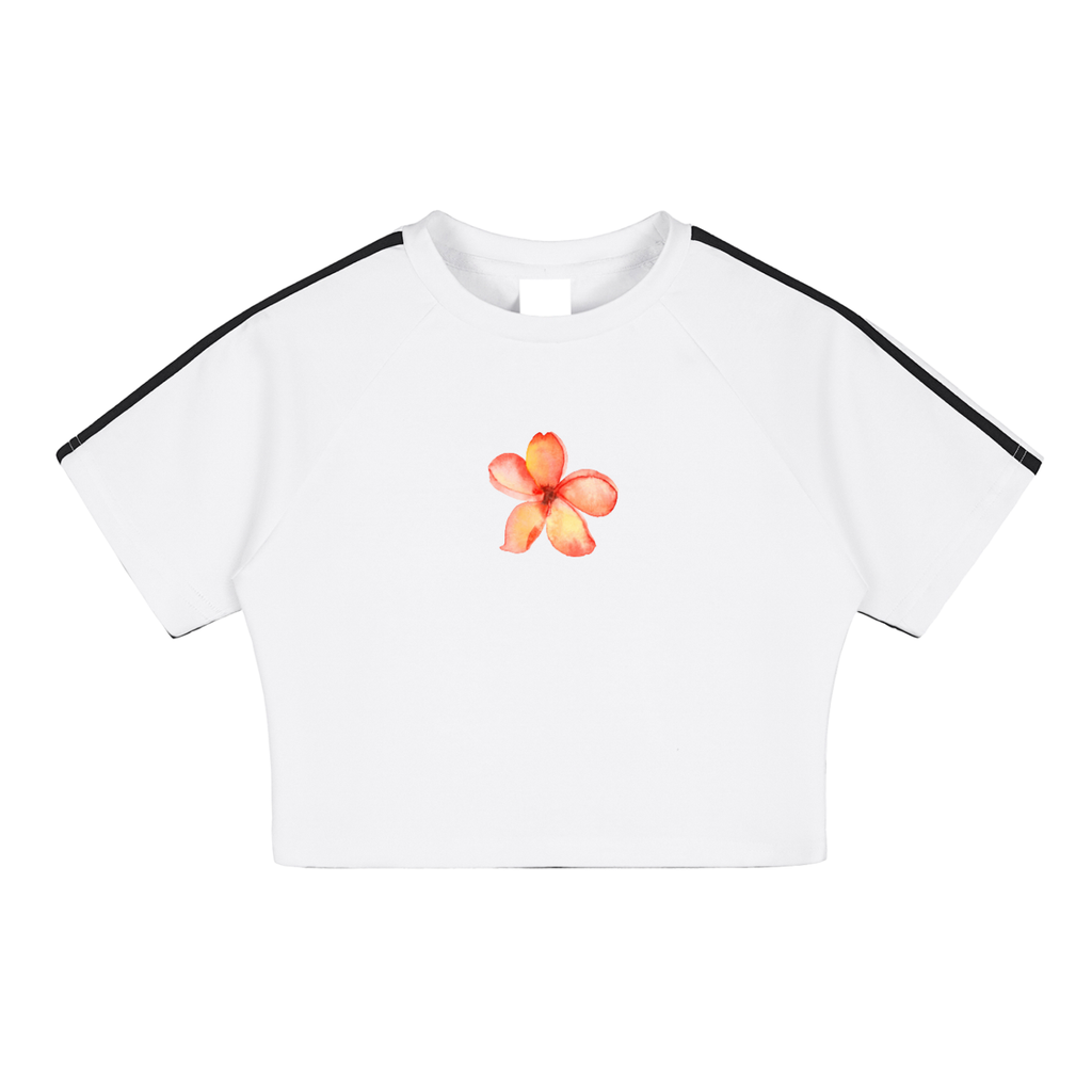 Taped Cooling Performance Crop Top