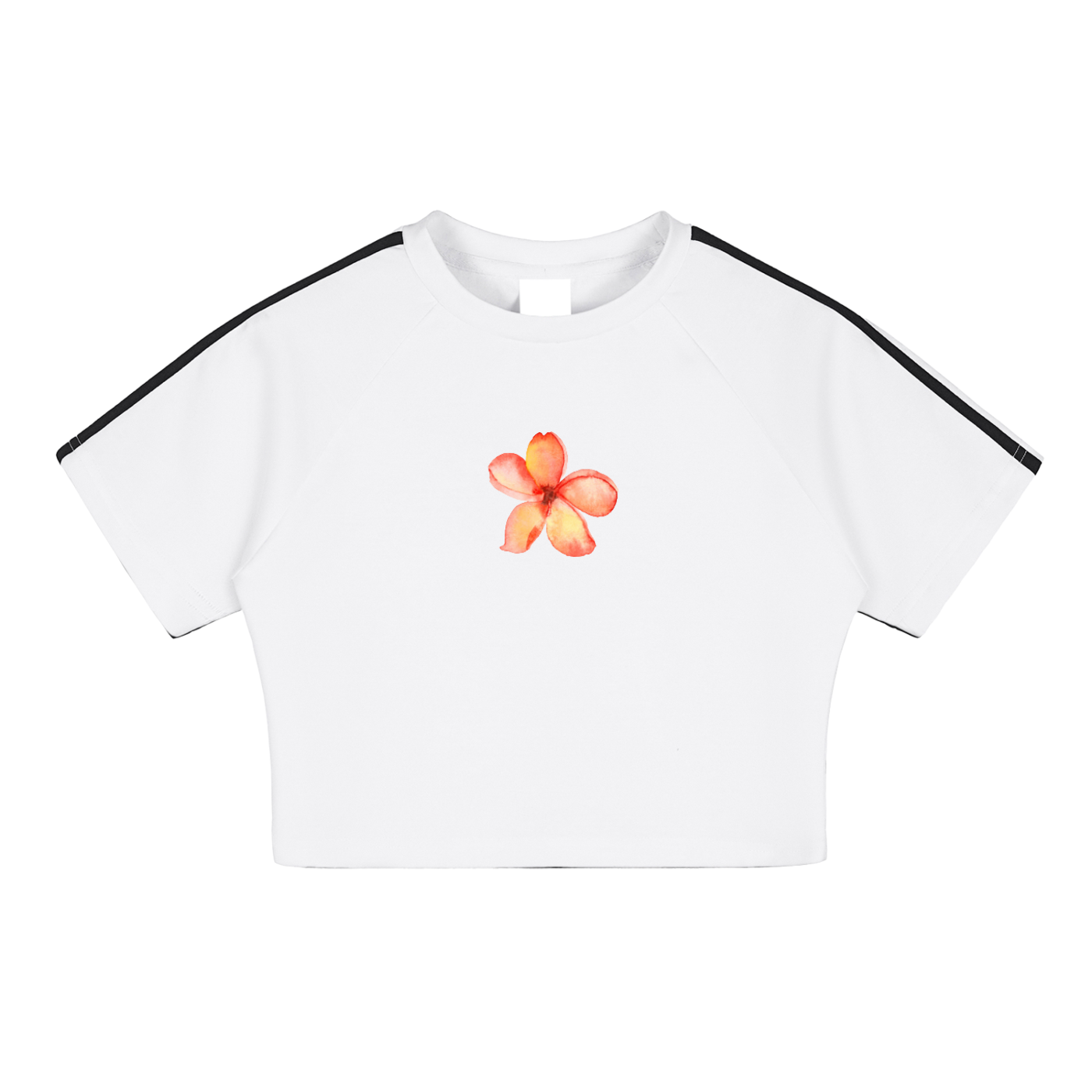 Taped Cooling Performance Crop Top
