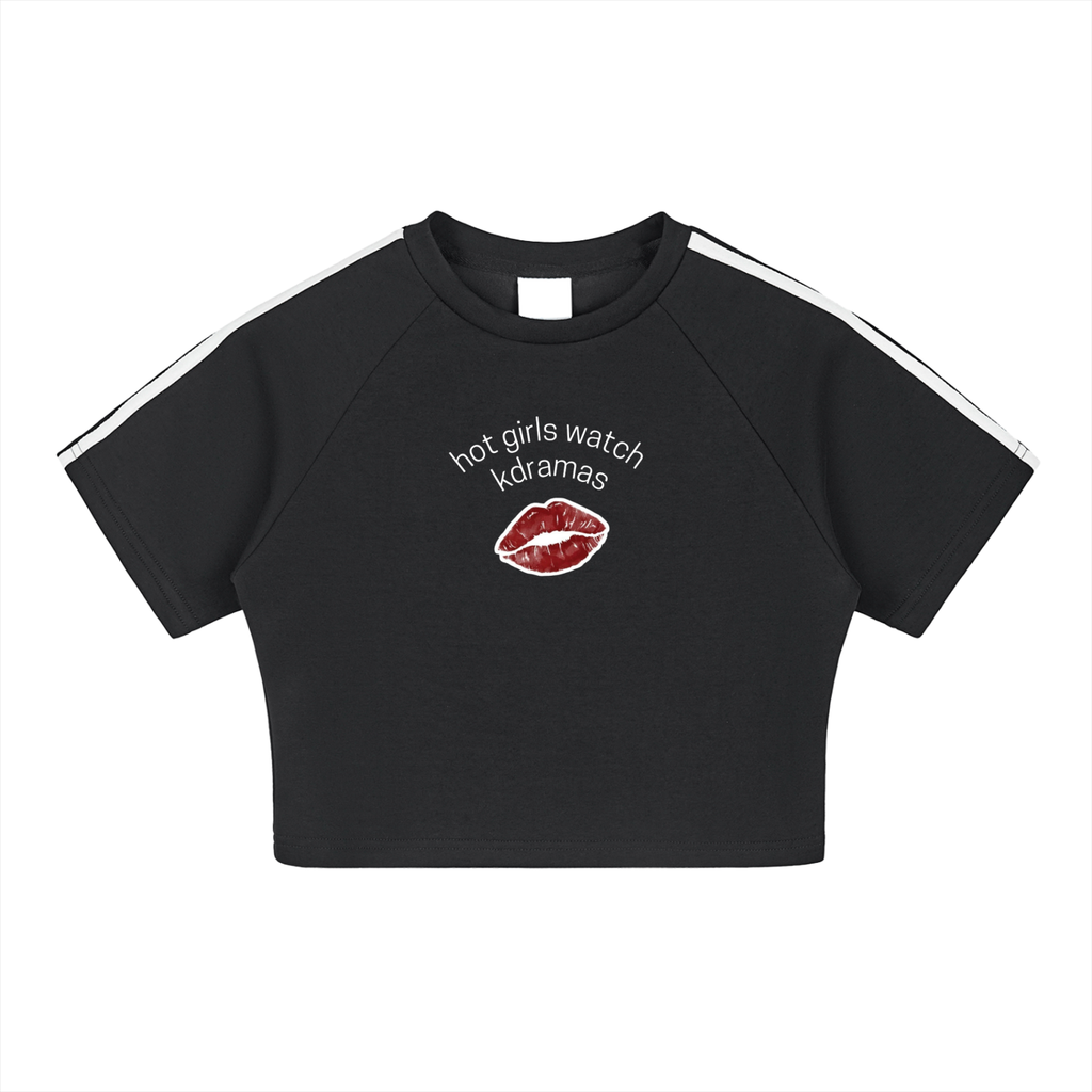 Taped Cooling Performance Crop Top