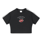 Taped Cooling Performance Crop Top