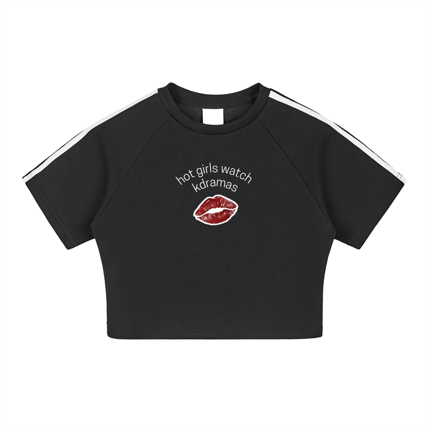 Taped Cooling Performance Crop Top