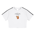 Taped Cooling Performance Crop Top