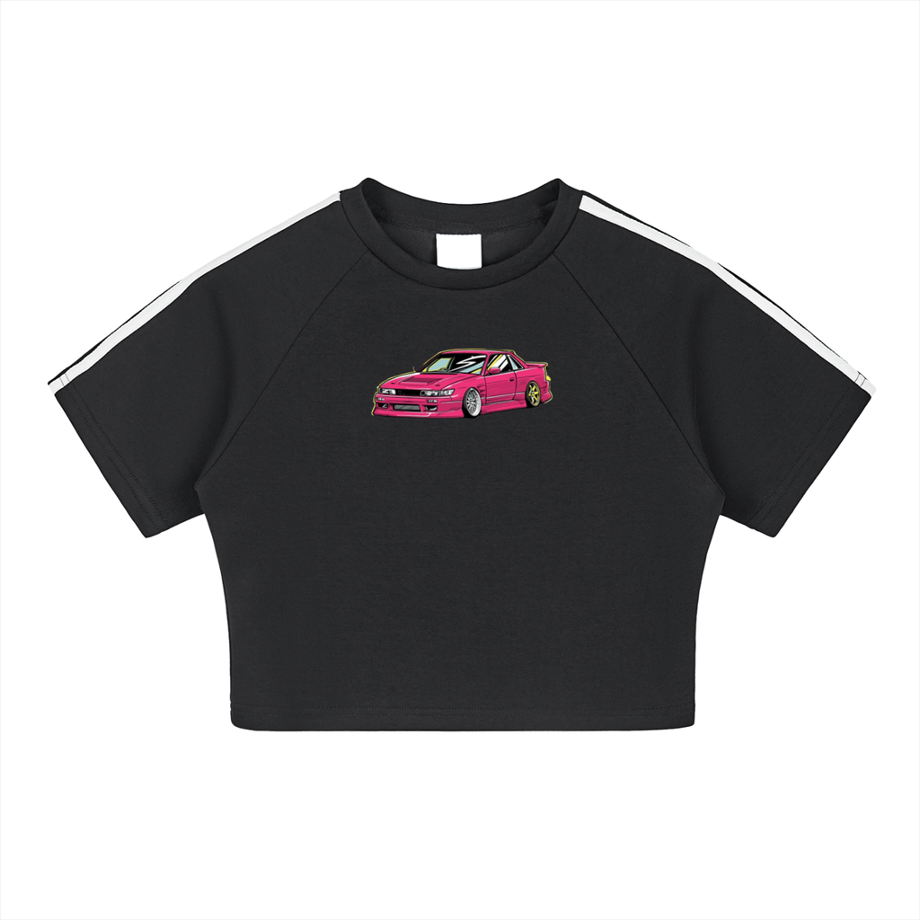 Taped Cooling Performance Crop Top