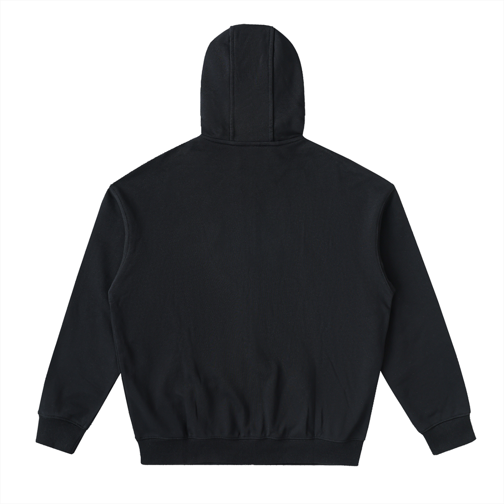 Drop-Shoulder Zip Up Hoodie FD