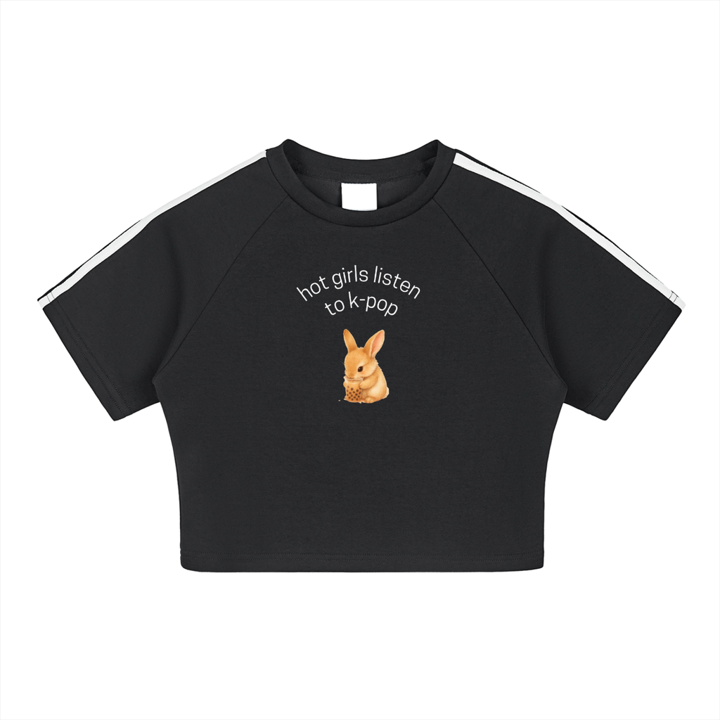 Taped Cooling Performance Crop Top