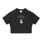 Taped Cooling Performance Crop Top