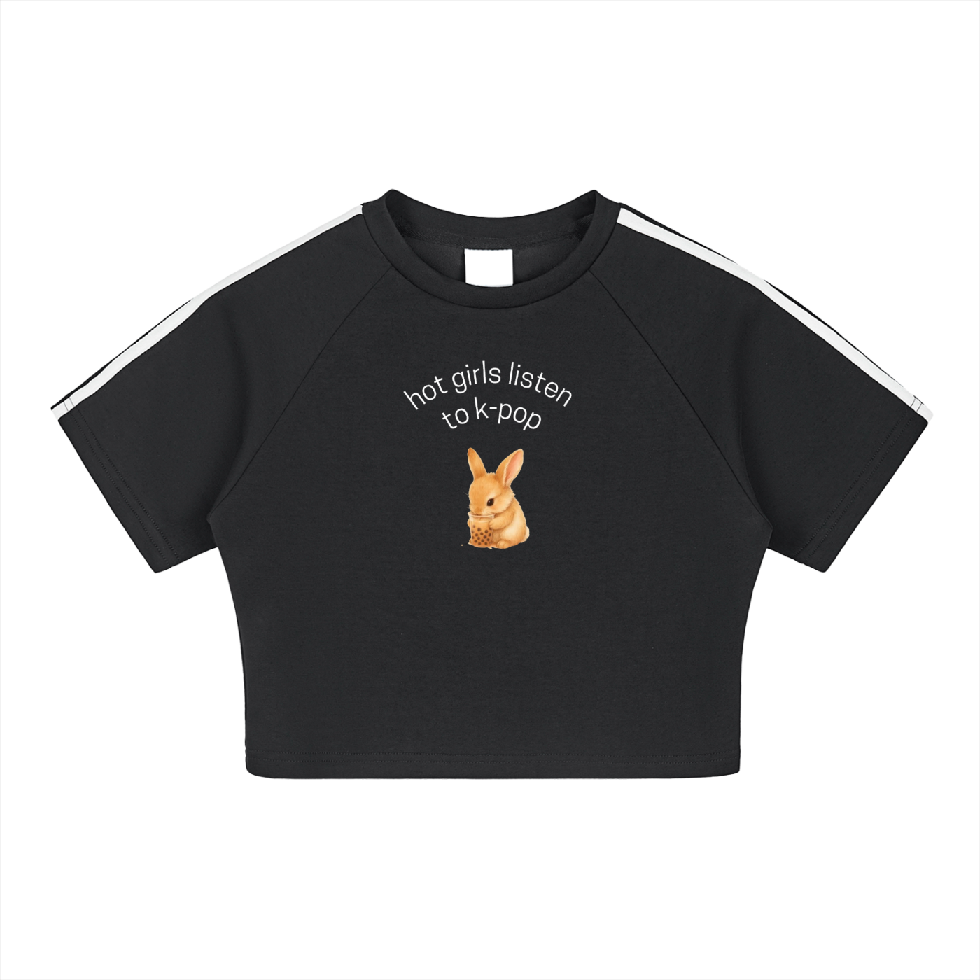 Taped Cooling Performance Crop Top
