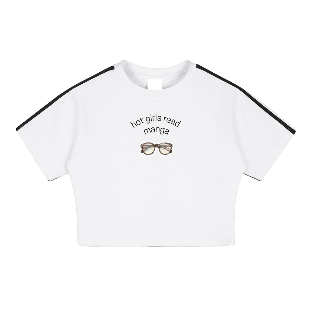 Taped Cooling Performance Crop Top