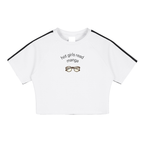 Taped Cooling Performance Crop Top