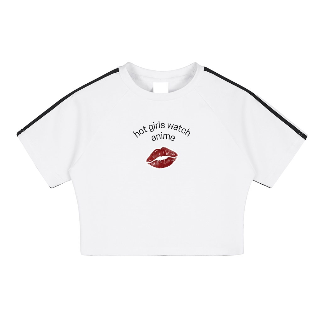 Taped Cooling Performance Crop Top