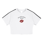 Taped Cooling Performance Crop Top