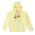 Drop-Shoulder Zip Up Hoodie FD