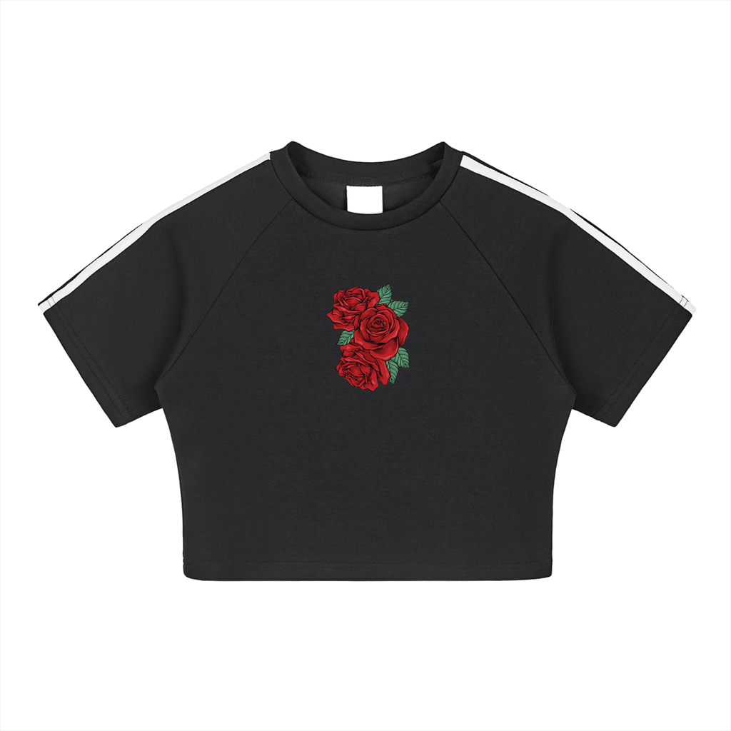 Taped Cooling Performance Crop Top