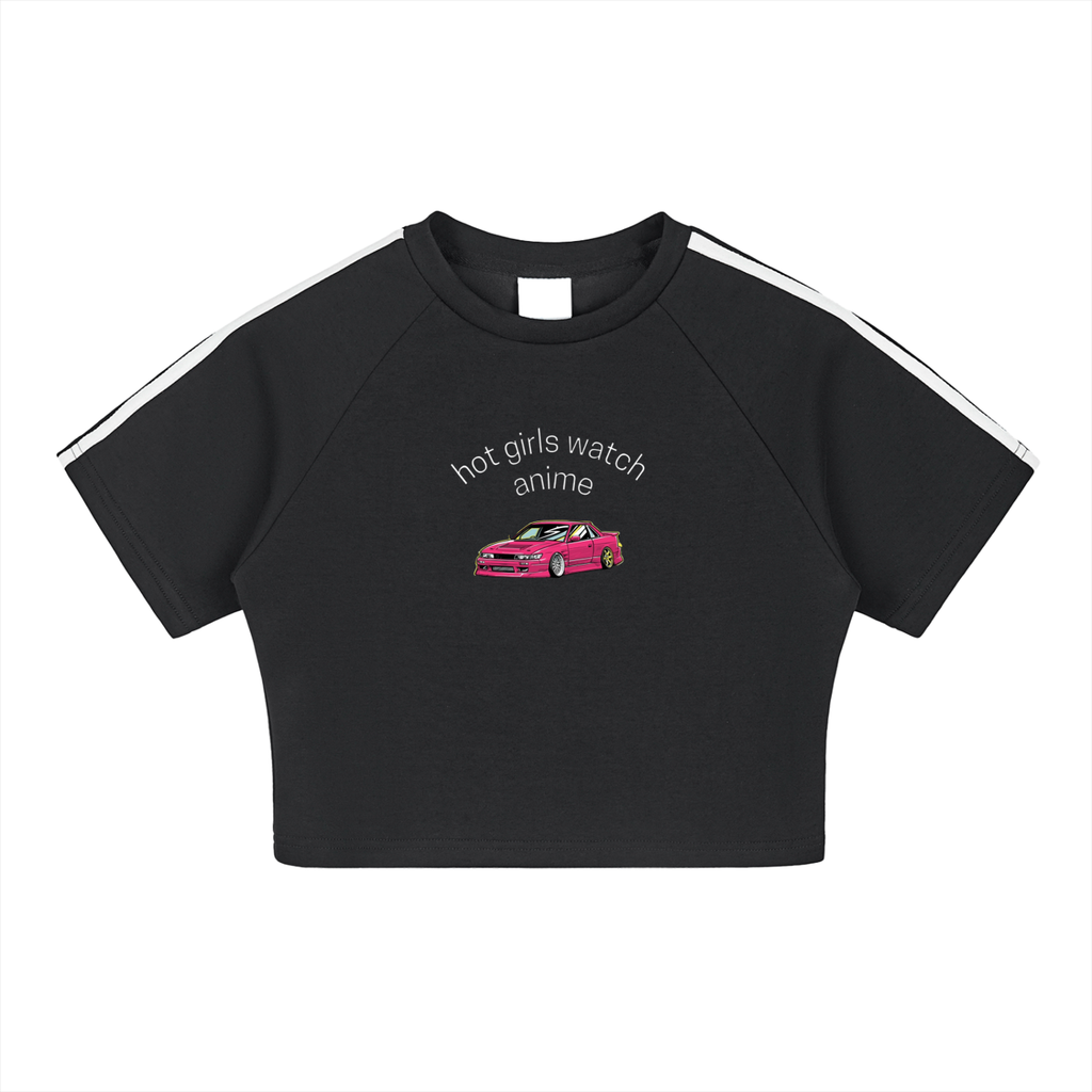 Taped Cooling Performance Crop Top