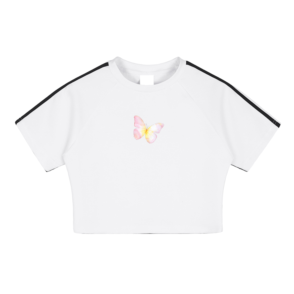 Taped Cooling Performance Crop Top