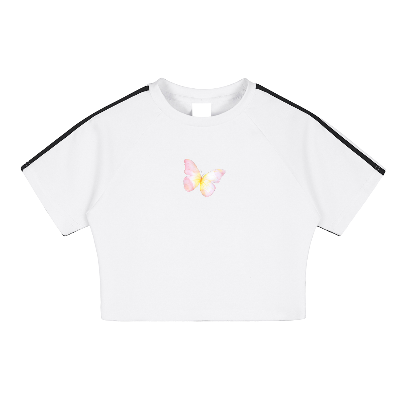 Taped Cooling Performance Crop Top
