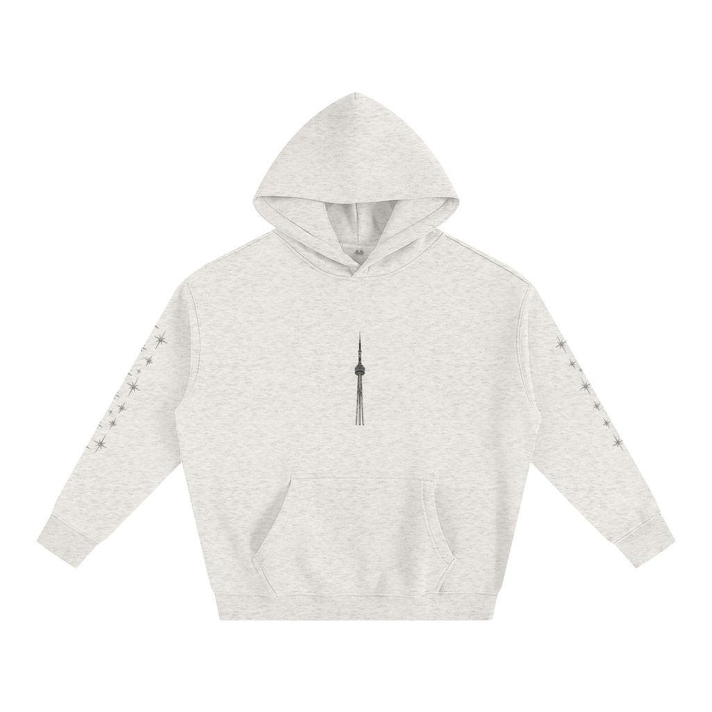 CN Tower Oversize Fleeced Hoodie