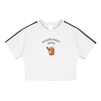 Taped Cooling Performance Crop Top