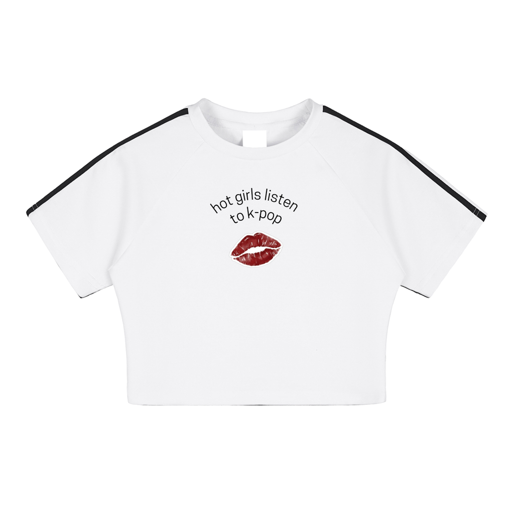 Taped Cooling Performance Crop Top