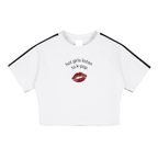 Taped Cooling Performance Crop Top