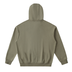 Drop-Shoulder Zip Up Hoodie FD