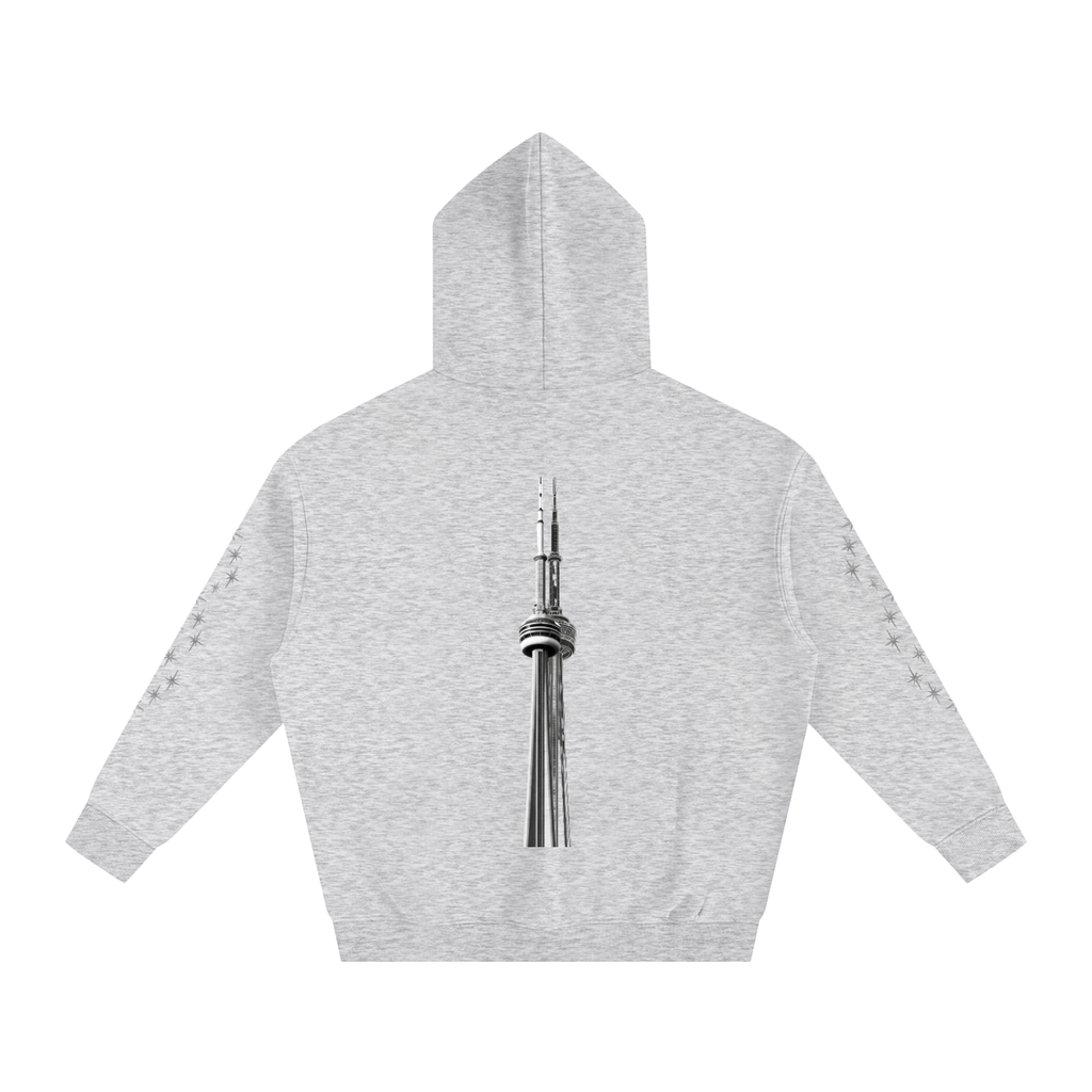 CN Tower Oversize Fleeced Hoodie
