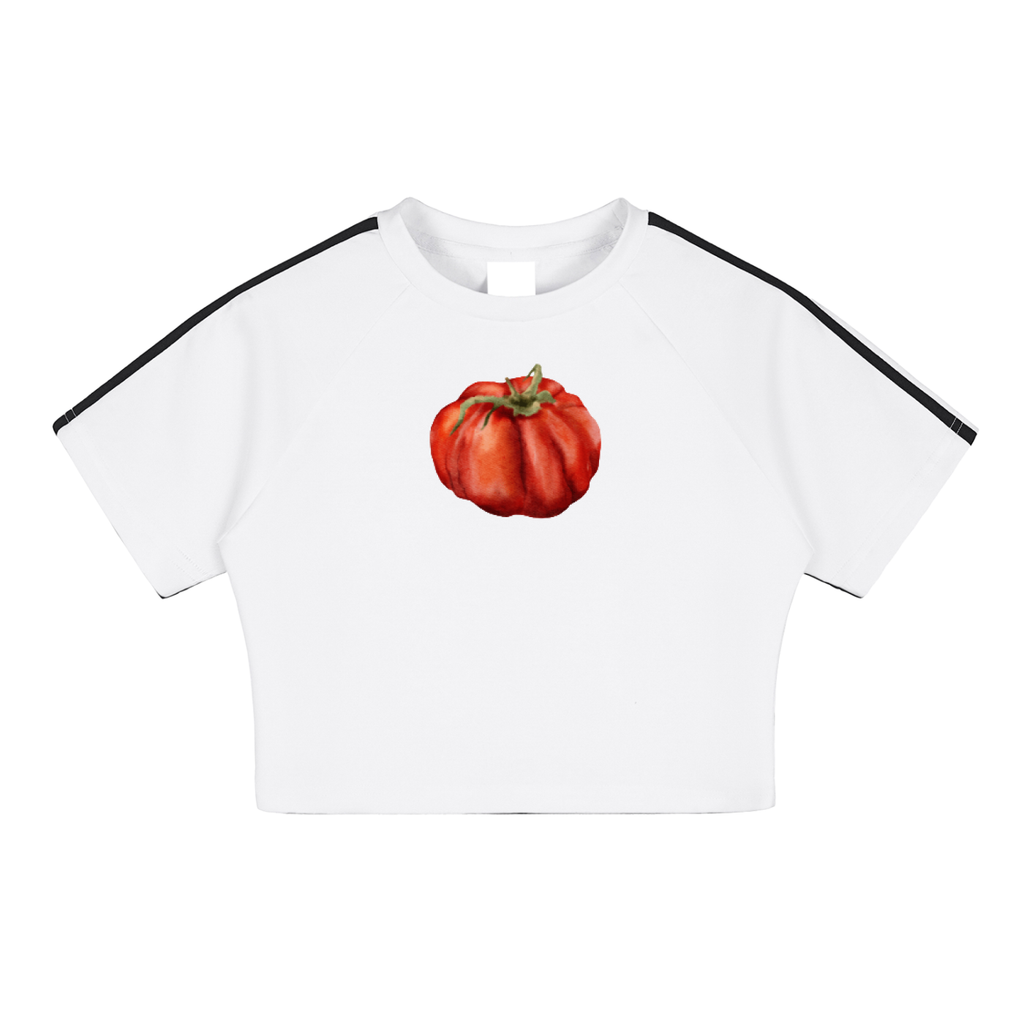 Taped Cooling Performance Crop Top