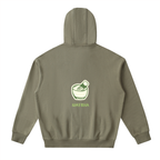 Matcha Drop-Shoulder Zip Up Hoodie