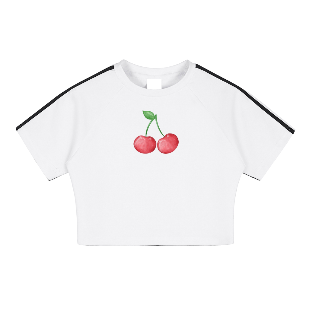 Taped Cooling Performance Crop Top