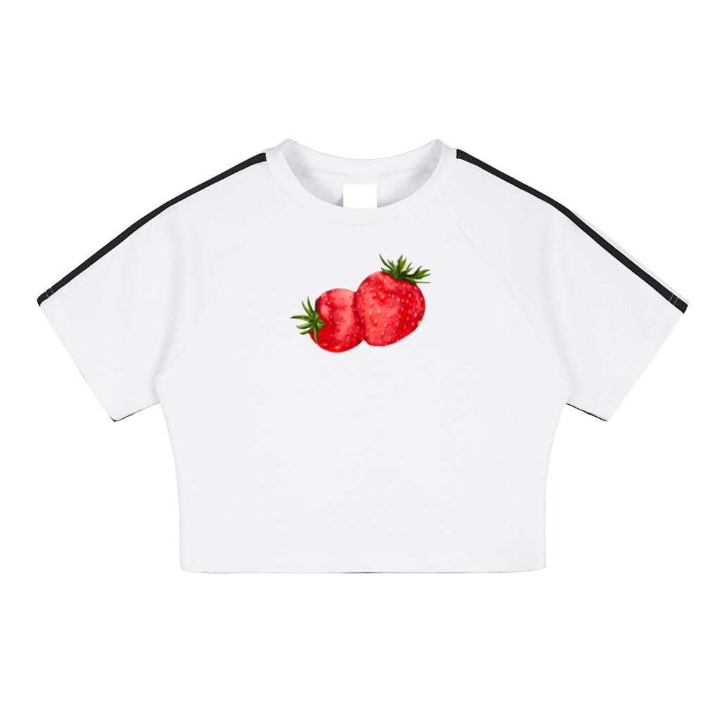 Taped Cooling Performance Crop Top