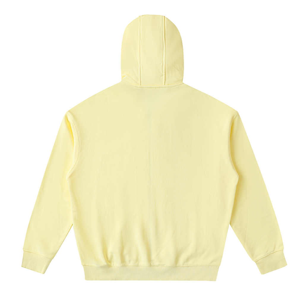 Drop-Shoulder Zip Up Hoodie FD