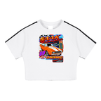 Taped Cooling Performance Crop Top