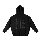 CN Tower Oversize Fleeced Hoodie