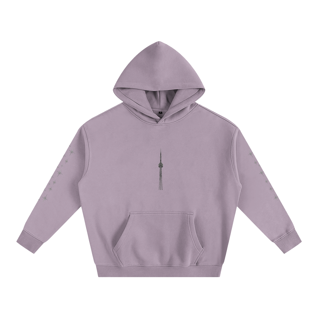 CN Tower Oversize Fleeced Hoodie