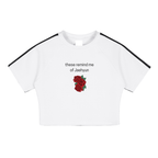 Taped Cooling Performance Crop Top