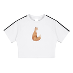 Taped Cooling Performance Crop Top