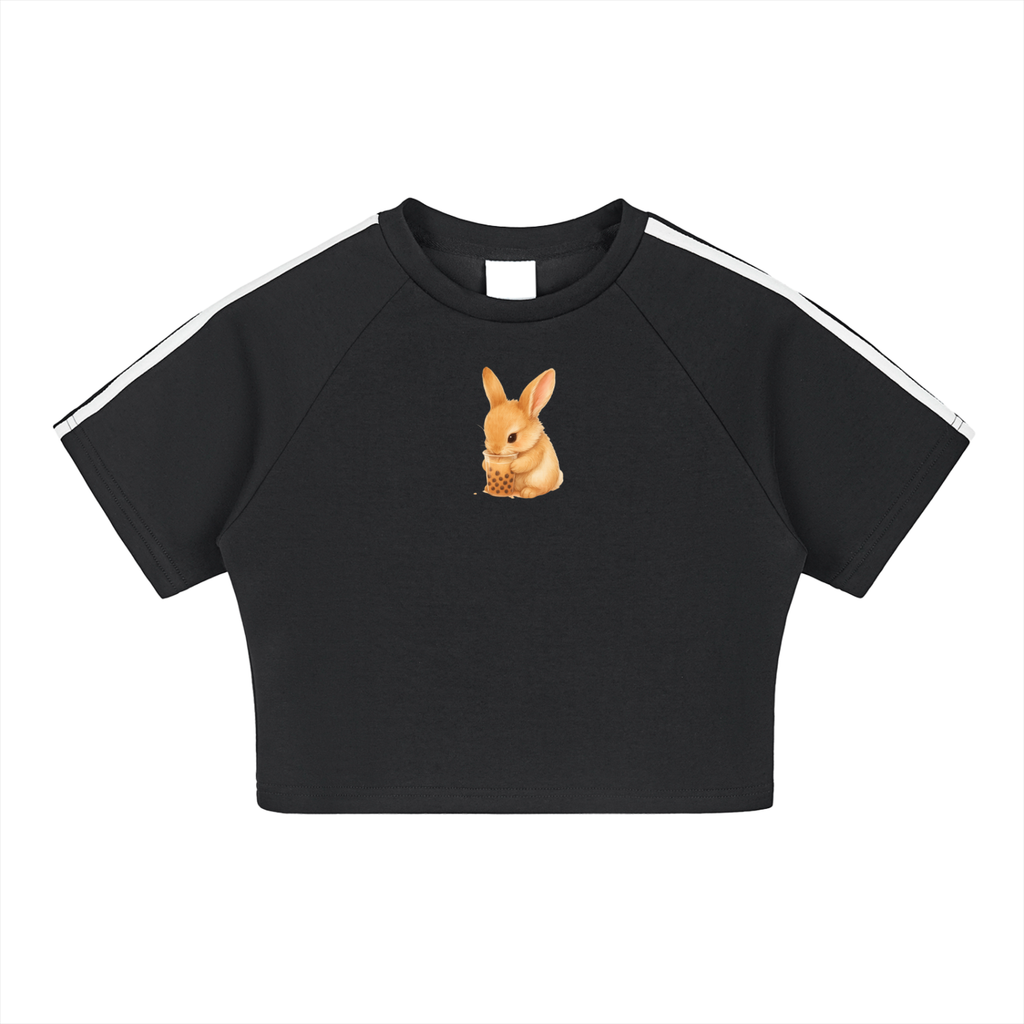 Taped Cooling Performance Crop Top