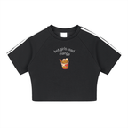 Taped Cooling Performance Crop Top