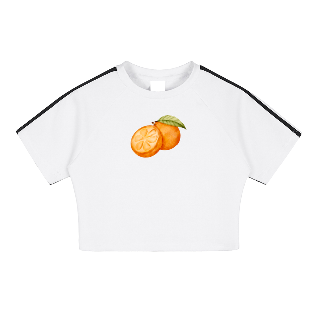 Taped Cooling Performance Crop Top