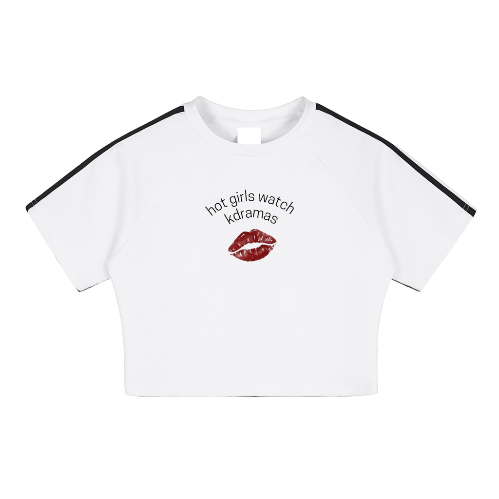 Taped Cooling Performance Crop Top