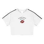 Taped Cooling Performance Crop Top