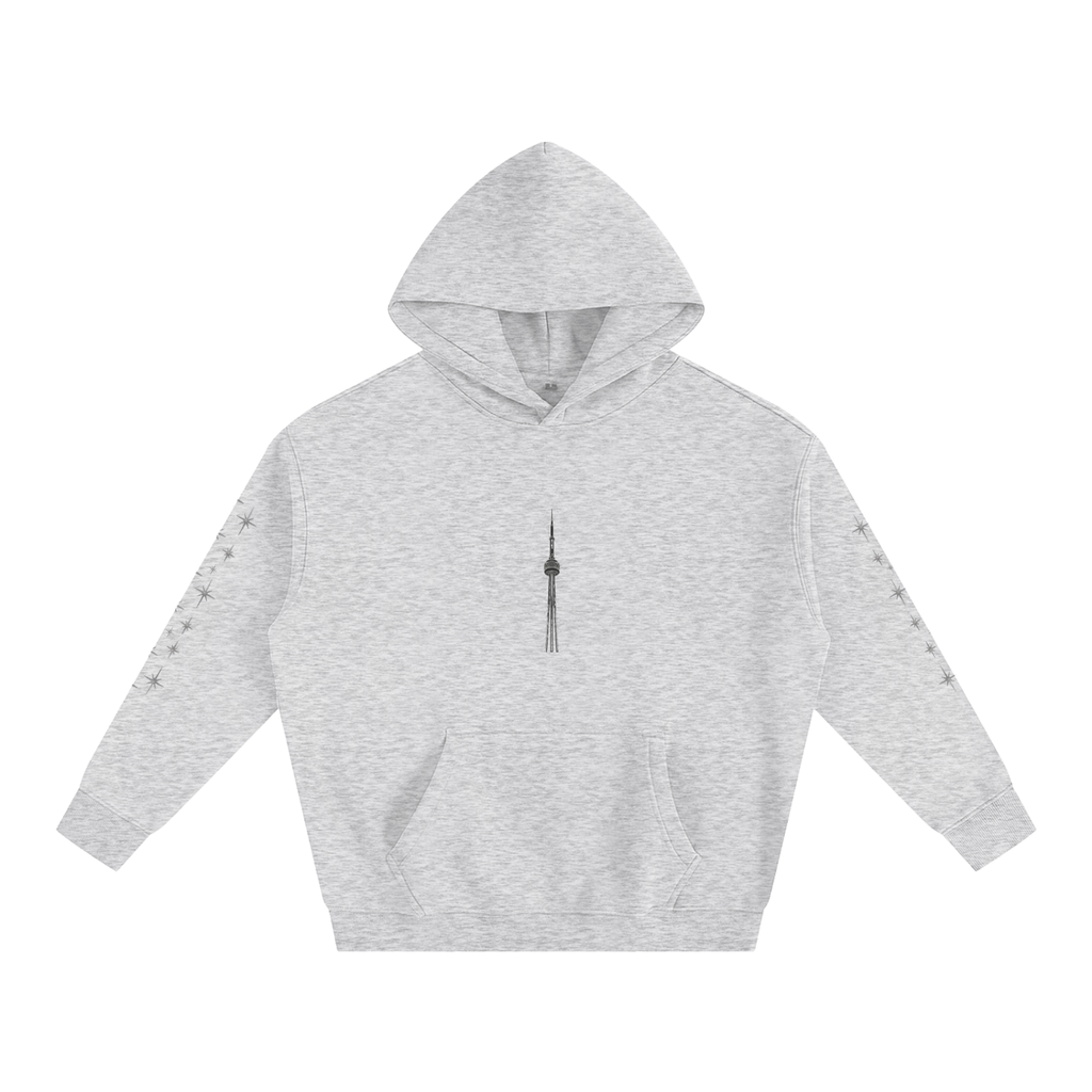 CN Tower Oversize Fleeced Hoodie
