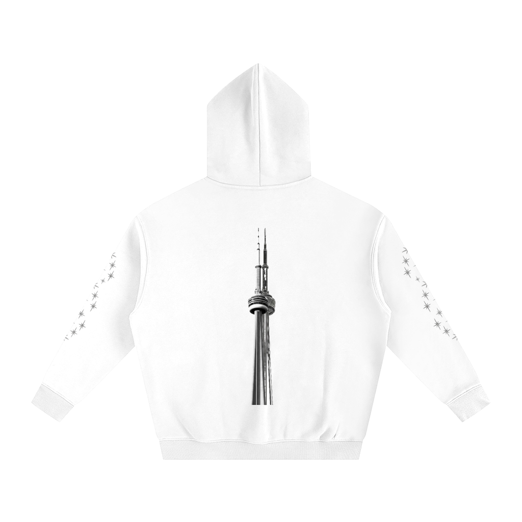 CN Tower Oversize Fleeced Hoodie