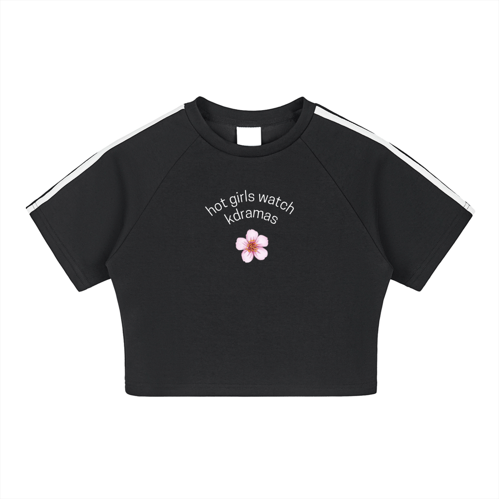 Taped Cooling Performance Crop Top
