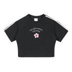 Taped Cooling Performance Crop Top