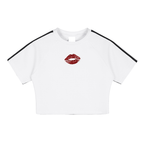 Taped Cooling Performance Crop Top