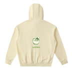 Matcha Drop-Shoulder Zip Up Hoodie