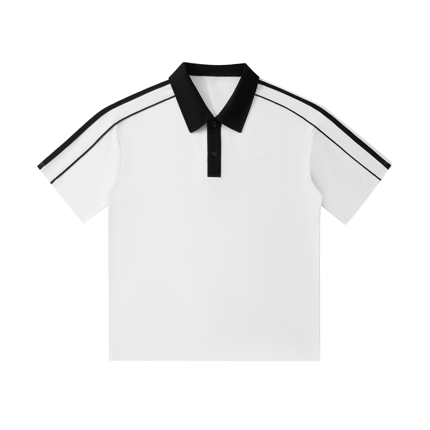 CN Tower Collar Short-Sleeve Polo Shirt