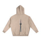 CN Tower Oversize Fleeced Hoodie